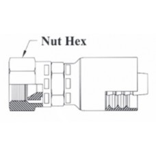 1/4 X 1/4 FEMALE JIC SWIVEL